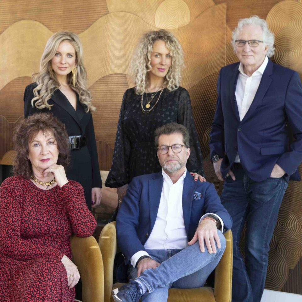 the DAVIDSON Family showcasing Bespoke Luxury Furniture in Dubai