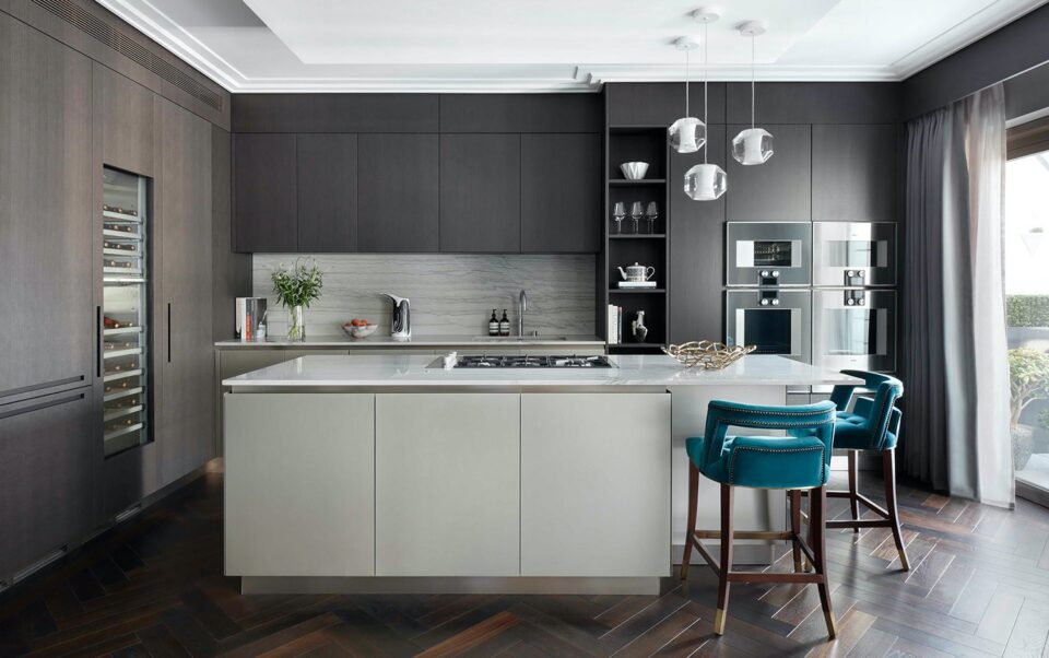 Brummell Penthouse by Oliver Burns Kitchen