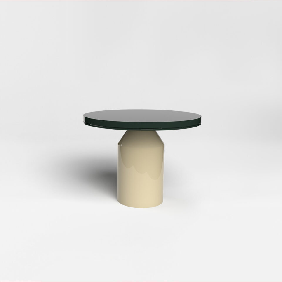 A fun breakfast table part of DAVIDSON’s Wanderlust Collection. This design features the Crayon base and the the Aspen top