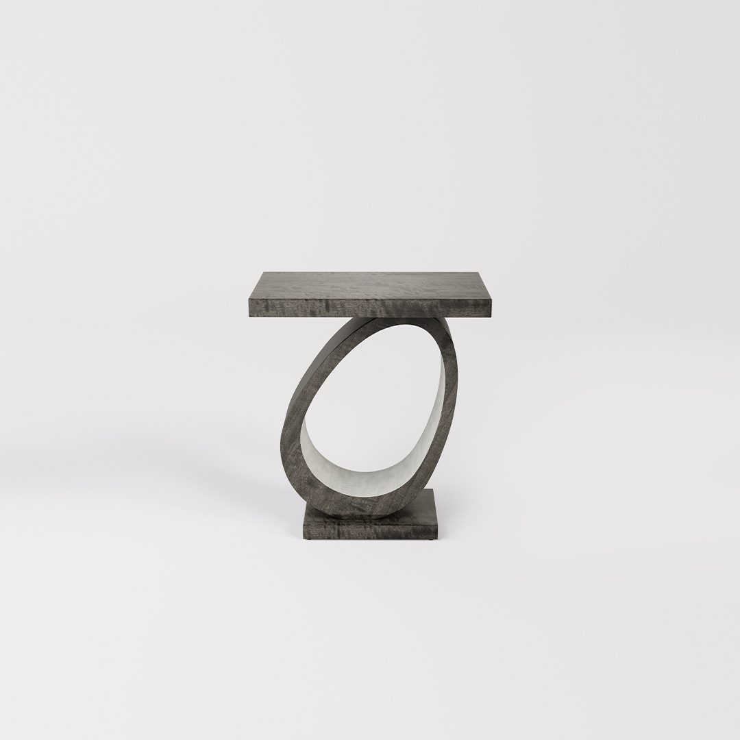 The Artesian Occasional Table in Pebble Grey Anegre by Davidson