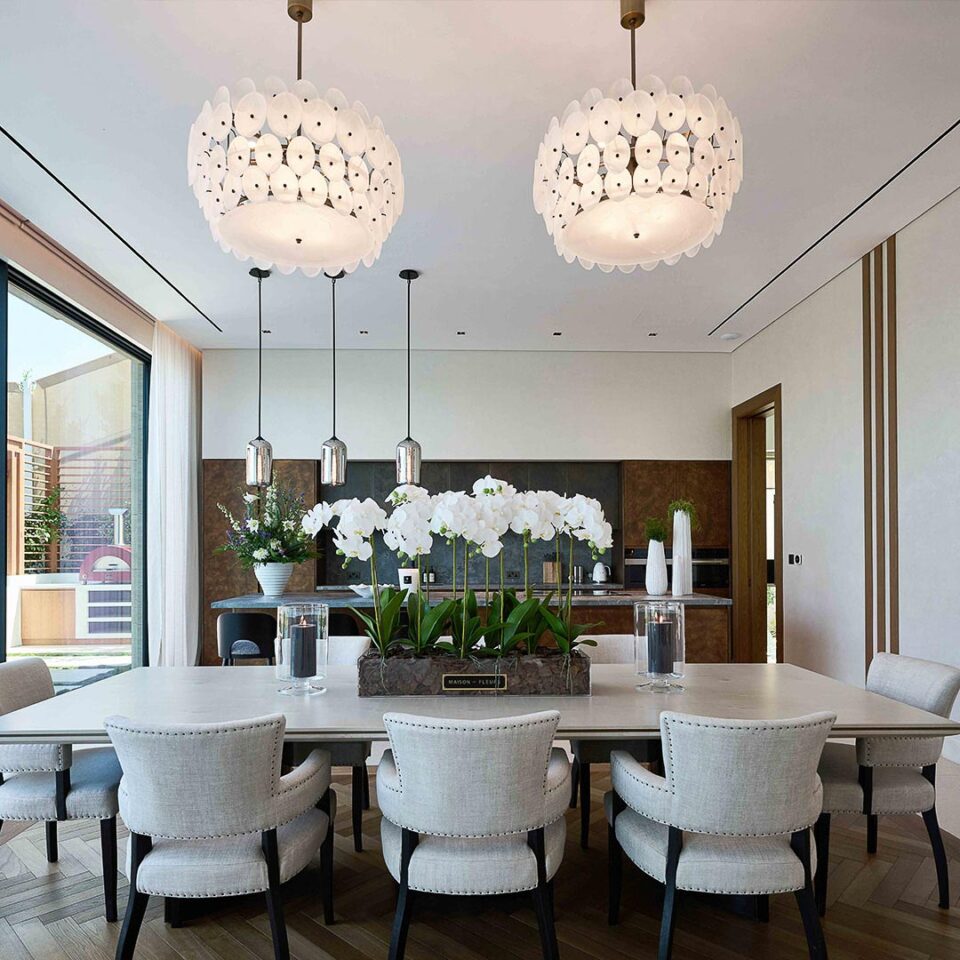 The Rivington Dining Table by Davidson London showcasing bespoke luxury furniture in Dubai